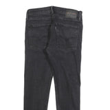 LEVI'S Line 8 Mens Jeans Black Slim Skinny Denim Medium W30 L27 Stretch