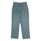 DICKIES Mens Polyester Blend Workwear Classic Straight Trousers W28 L28 Dusty