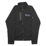 THE NORTH FACE Mens Black Zip Jacket S Polyester Plain UCSF Health Embroidered