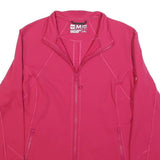 ENGELBERT STRAUSS Womens Pink Jacket M Polyester Zip Activewear Lightweight