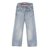 HILFIGER DENIM Womens Jeans Blue Relaxed Straight Denim Light W28 L28 Casual