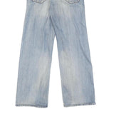 HILFIGER DENIM Womens Jeans Blue Relaxed Straight Denim Light W28 L28 Casual