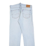 LEVI'S 501 BIG E Mens Jeans Blue Regular Straight Denim Light W36 L34 Classic