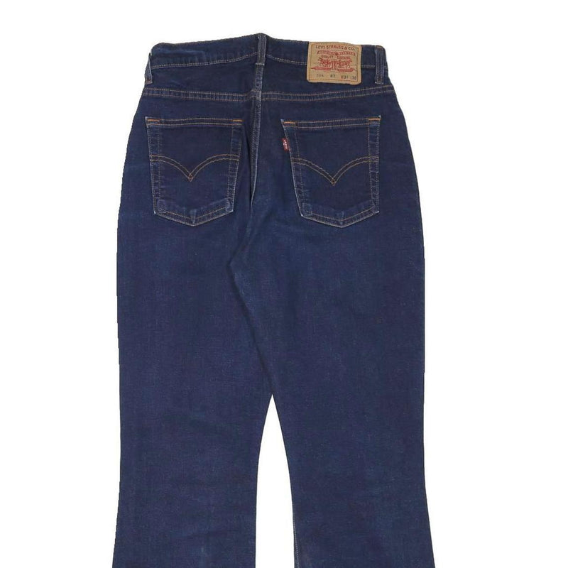LEVI'S 584 87 Womens Jeans Blue Regular Flared Denim Medium W26 L28 Classic