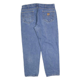 CARHARTT Mens Jeans Blue Relaxed Straight Denim Medium W38 L30 Workwear