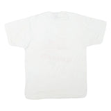 THE BEST Mens White Graphic T-Shirt L Short Sleeve Crew Neck Math Counts