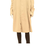 PIATTELLI BY RKZ Mens Beige Cotton Blend Button Jacket XL Classic Plain Casual