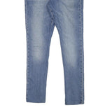 LEVI'S Mens Slim Blue Denim Light Wash Jeans W29 L27 Stretch Cotton Blend Zip