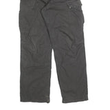 CARHARTT Mens Relaxed Black Cargo Cotton Blend Trousers W30 L32 Workwear