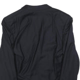 BOSS HUGO BOSS Mens Black Double Breasted Wool Jacket M Satin Lapel Classic Fit