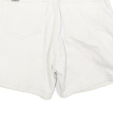 JORDACHE Womens Shorts White Casual S W26 Cotton Blend Comfort Fit