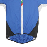 SMS SANTINI Mens Blue Short Sleeve Round Neck Cycling Jersey 2XL Sportswear