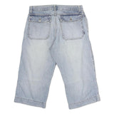 LERROS Mens Light Blue Denim Casual Shorts M W32 Cotton Cotton Blend Relaxed Fit