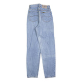 LEE Womens Light Blue Regular Fit Straight Denim Jeans W24 L30 Classic Cotton