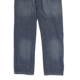 DICKIES Mens Regular Fit Blue Denim Jeans W32 L27 Button Closure Cotton Blend