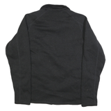 PATAGONIA Mens Black Workwear Jacket M Polyester Zip Plain Lightweight Warm