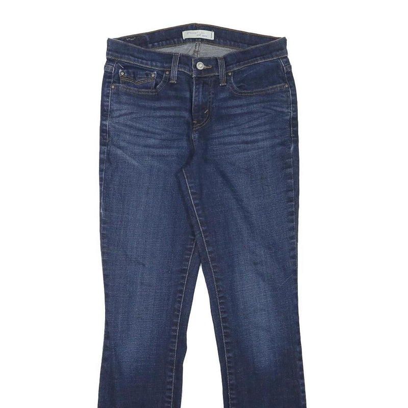 LEVI'S 505 Womens Jeans Blue Regular Straight Denim Medium W28 L30 Classic Fit