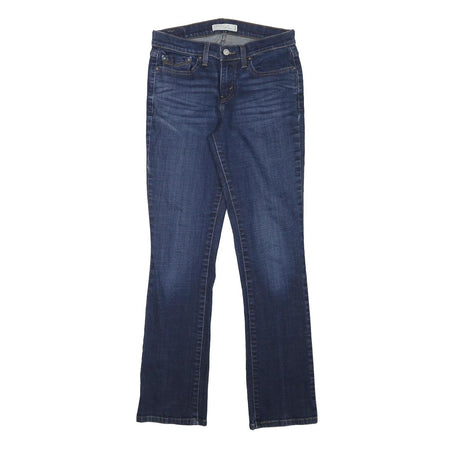 LEVI'S 505 Womens Jeans Blue Regular Straight Denim Medium W28 L30 Classic Fit