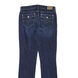 LEVI'S 505 Womens Jeans Blue Regular Straight Denim Medium W28 L30 Classic Fit