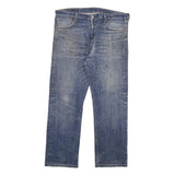 LEVI'S 501 Mens Jeans Blue Regular Straight Denim Medium W36 L28 Classic Button
