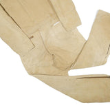 WALLS Mens Beige Cotton Blend Dungarees Regular Fit L W42 L32 Workwear Zipped