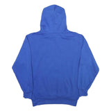 MV SPORT Mens Blue College Prep Hoodie M Cotton Blend Casual Drawstring Hood