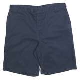 DICKIES Mens Navy Blue Casual Cotton Blend Shorts 2XL W40 Workwear Comfortable