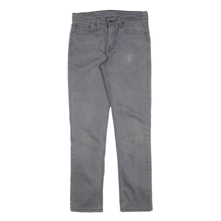 LEVI'S 511 Slim Mens Jeans Grey Slim Skinny Denim W31 L32 Stylish Casual