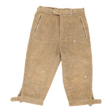 Vintage beige Luca Visconti Di Modrone Shorts - womens 28" waist