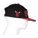 Vintage black Chicago Bulls New Era Cap - mens no size