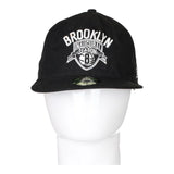 Vintage black Brooklyn Nets New Era Cap - mens no size