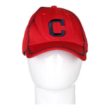 Vintage red Cleveland Indians New Era Cap - mens no size