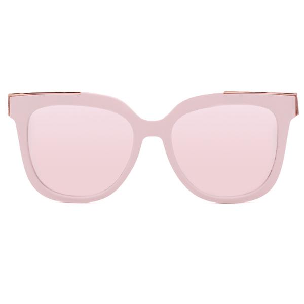 Coco - Rosegold Frame Rosegold Lens Wayfarer Sunglasses