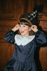 White kids and baby collar