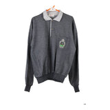 Vintage grey Polo Club Long Sleeve Polo Shirt - mens large