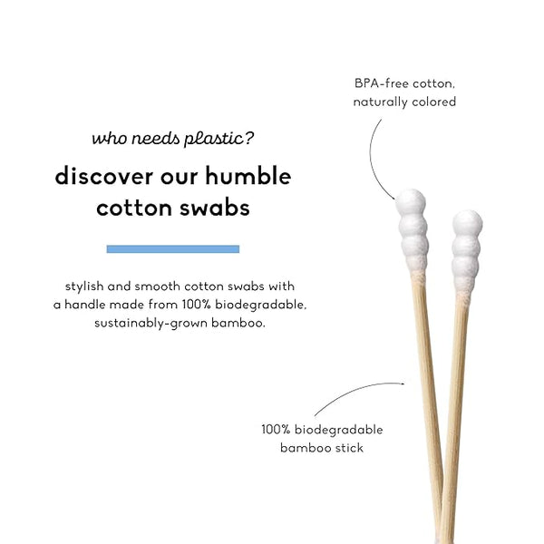 Cotton Swabs - White Spiral 600-pack