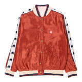 Ameno Americanino Reversible Jacket - Medium Orange Polyester Blend