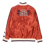 Ameno Americanino Reversible Jacket - Medium Orange Polyester Blend