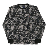 Age 8-9 Ralph Lauren Camo Sweatshirt - Medium Grey Cotton