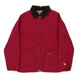 Age 8-9 Barbour Jacket - Medium Red Polyester