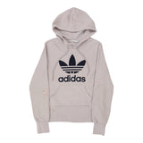 Age 13-14 Adidas Spellout Hoodie - XL Pink Cotton