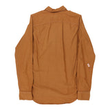 Age 11-12 Ralph Lauren Striped Shirt - Medium Brown Cotton