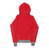 Age 11-12 Champion Hoodie - Medium Red Cotton