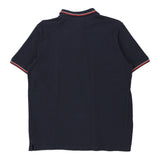 Coveri Polo Shirt - Large Navy Cotton