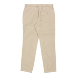 Dolce & Gabbana Trousers - 32W UK 12 Cream Cotton
