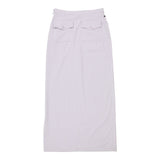 No Stress Maxi Skirt - 31W UK 12 Purple Cotton