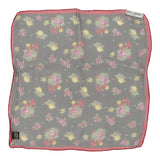 Dolce & Gabbana Floral Handkerchief - No Size Black Silk