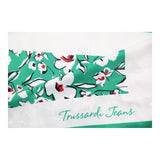 Trussardi Floral Handkerchief - No Size Green Polyester