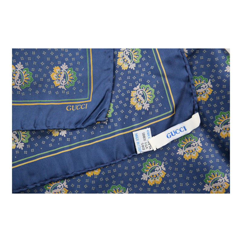 Gucci Handkerchief - No Size Blue Silk