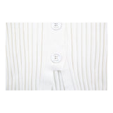 Armani Jeans Long Sleeve Top - Medium White Cotton